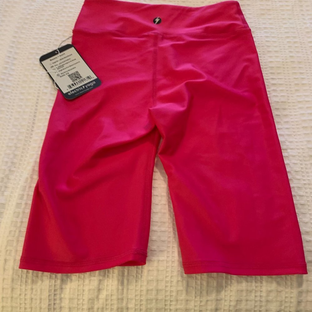 ELECTRIC YOGA BASIC SHORT NWT X-SMALL - Picture 2 of 2